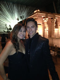 Anne Fraser Thomas and Seph Stanek post-performance at the UN Day Concert in 2015