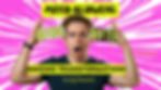 astonished man with his mouth open and arms in the air with a neon pink burst behind him and the words mind-blowing before and after singing transformations superimposed on and surrounding his body