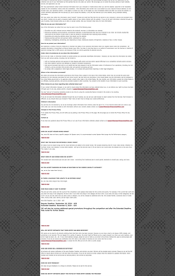 Screenshot of the ISC FAQ displaying the extended submission deadline of November 6, 2024.