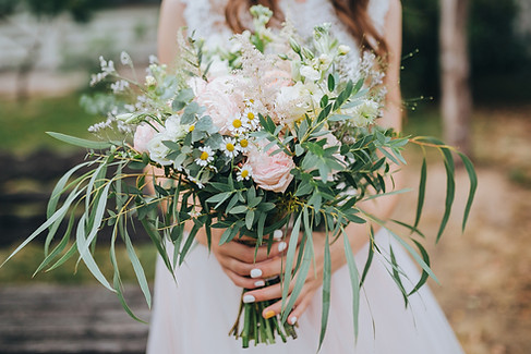 Woman with Bouquet