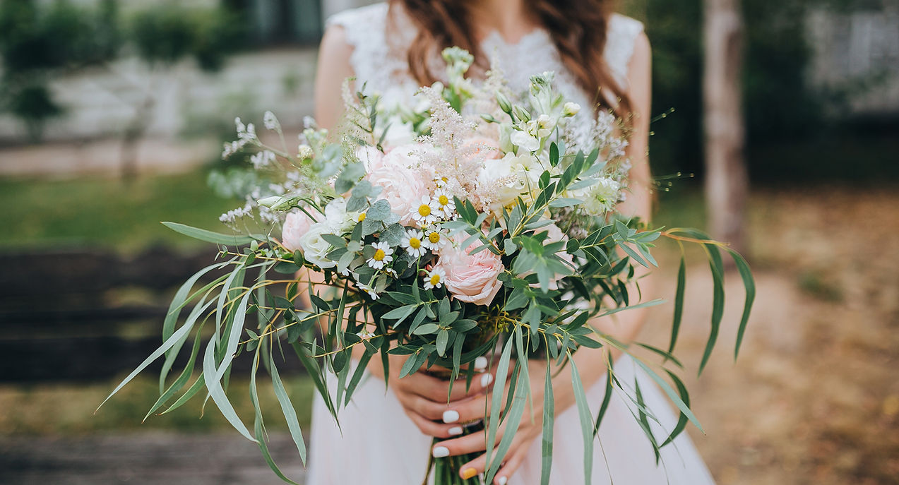 Woman with Bouquet