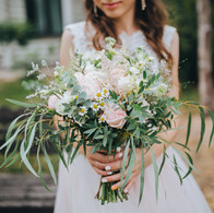 Woman with Bouquet