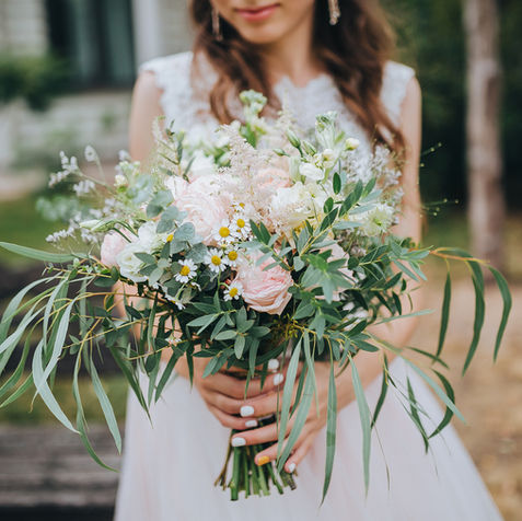 Woman with Bouquet 