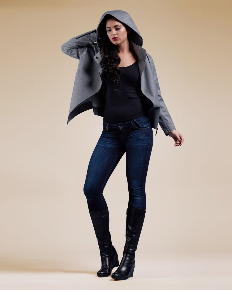 Thumbnail: ZAREEN Waterproof Jacket with Removable Hood