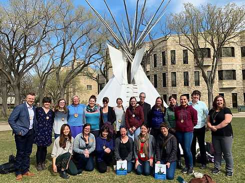 The Natural Curiosity team in an outdoor space