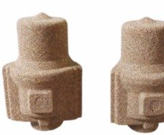 Sand cores made from reclaimed sand