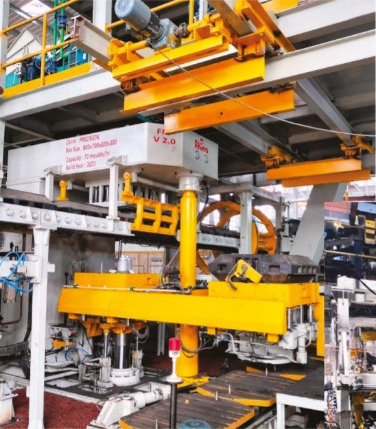 MultiflexFM machine with robot handling