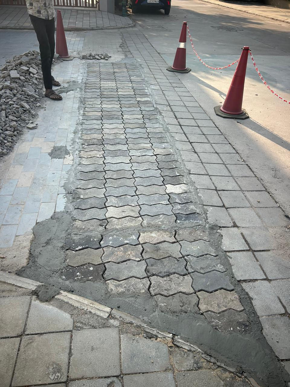 Z9 - SPB Zig Zag Paver Interlocking Paver Block