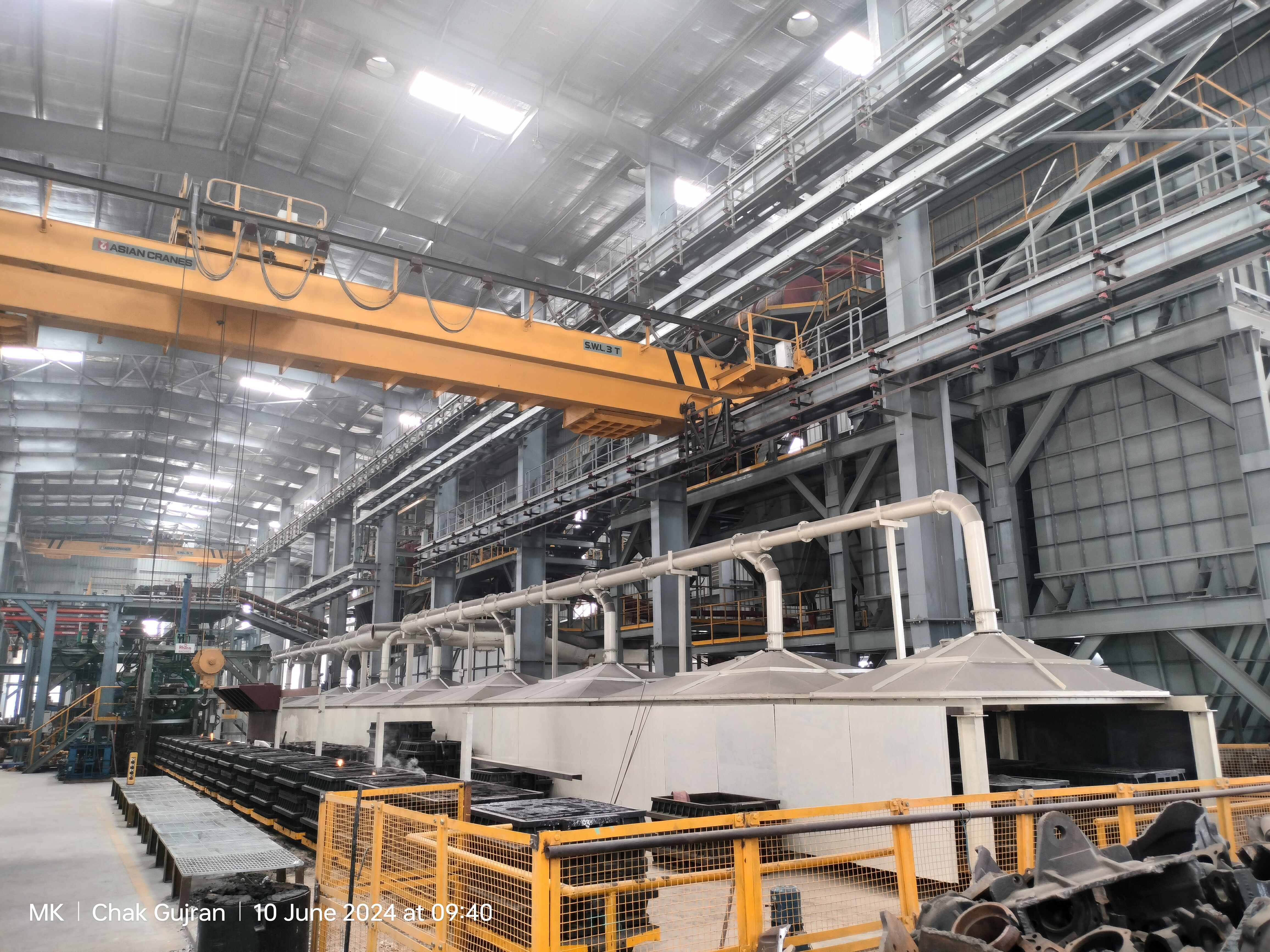 EcoFlex sand plant with MultiflexFM moulding