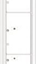 Thumbnail: versatile 4C16S-3P 4CFL Front-loading Mailbox