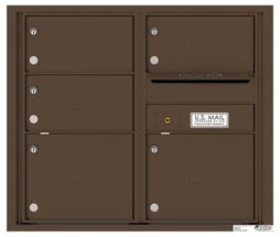 Thumbnail: versatile 4C07D-05-SM 4CFL Front-loading Mailbox