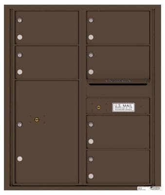 Thumbnail: versatile 4C10D-06-SM 4CFL Front-loading Mailbox