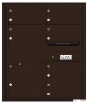 Thumbnail: versatile 4C10D-06-SM 4CFL Front-loading Mailbox
