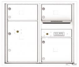Thumbnail: versatile 4C07D-03-SM 4CFL Front-loading Mailbox