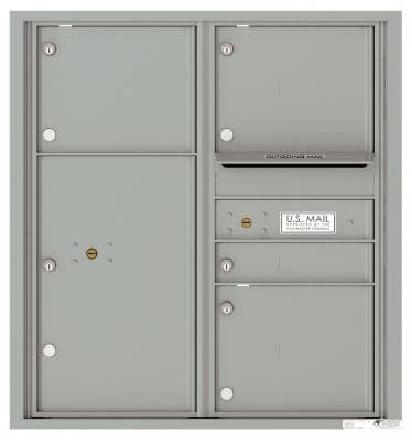 Front Loading Mailboxes versatile 4C09D-04 4CFL Front-loading Mailbox | AmericanMailboxesUSA