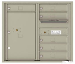 Thumbnail: versatile 4C07D-06-SM 4CFL Front-loading Mailbox