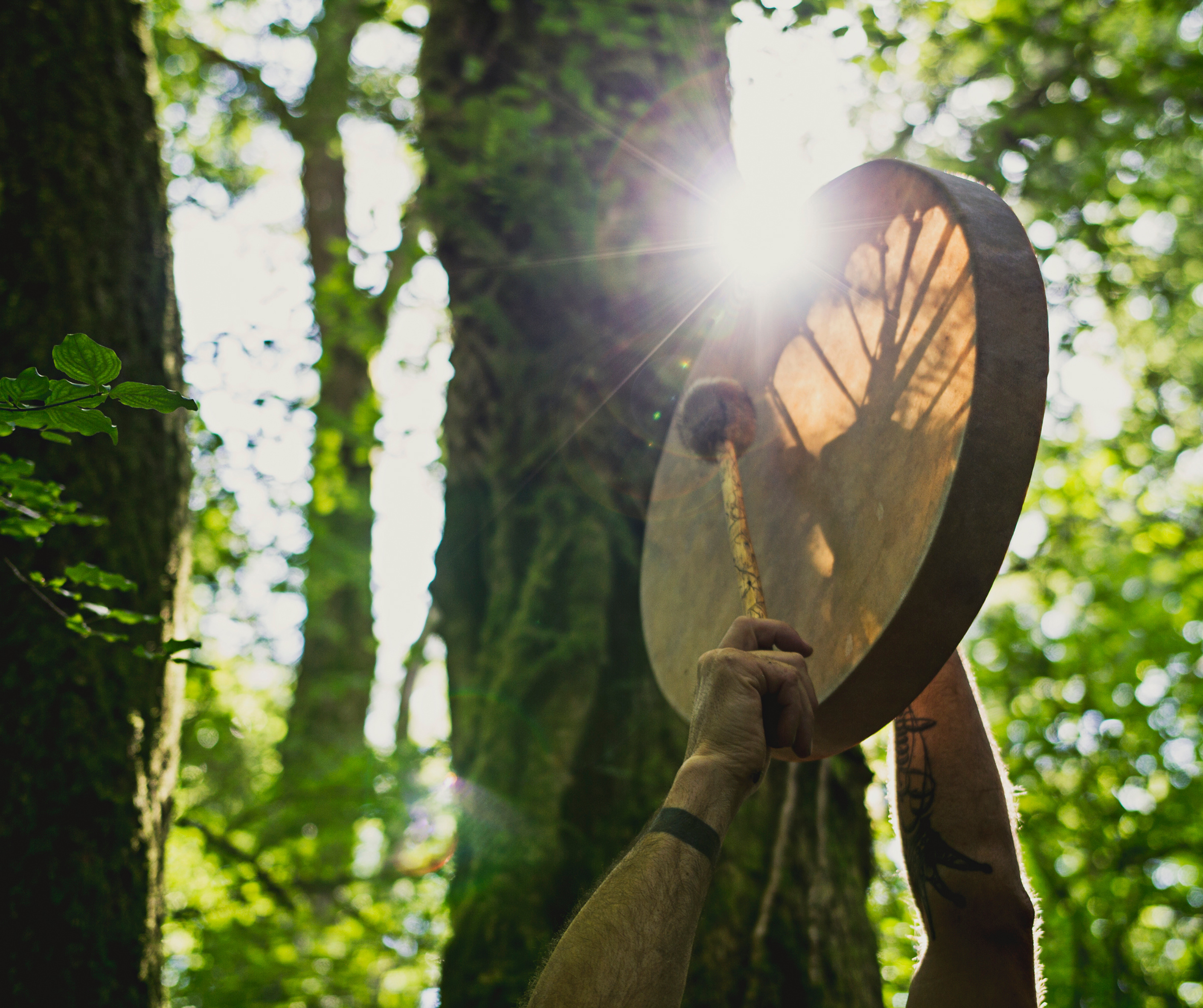Soin Chamanique avec tambour