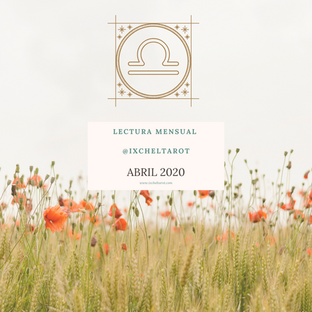 Lectura mensual abril 2020:  LIBRA