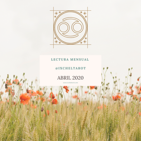 Lectura mensual abril 2020: CÁNCER