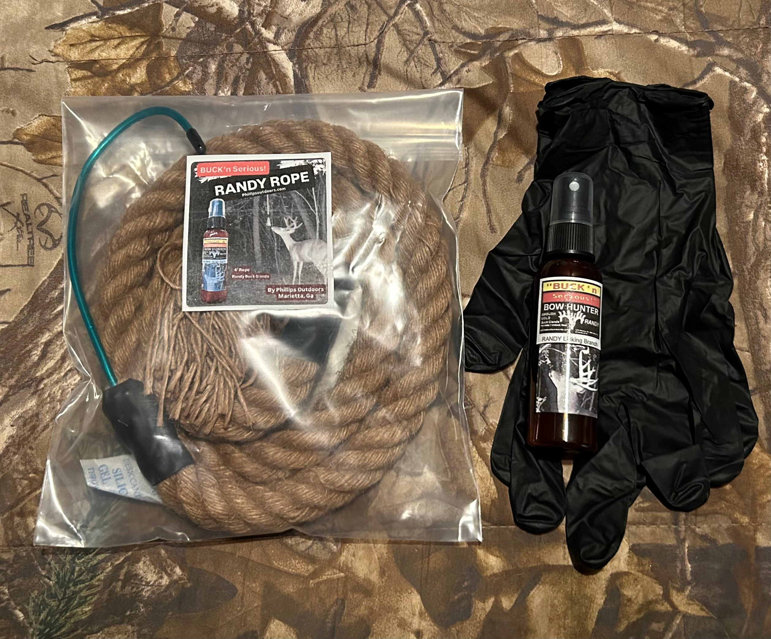 RANDY ROPE - 4ft rub rope w/Randy Glands