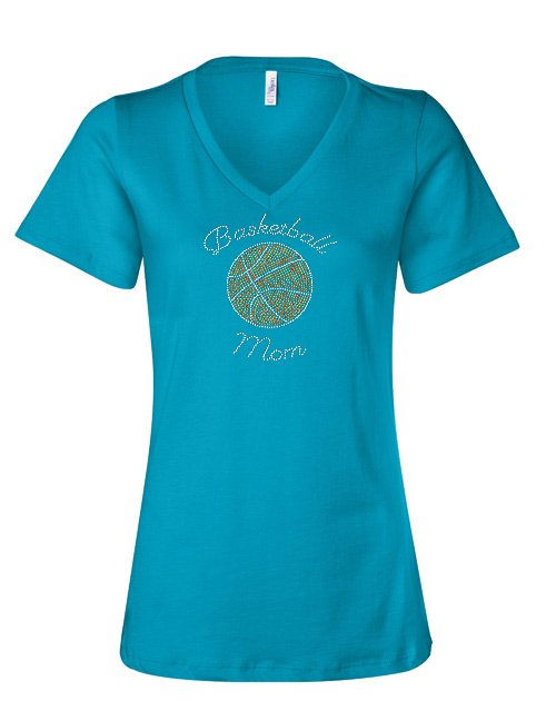 Thumbnail: Basketball Mom Rhinestone Shirt