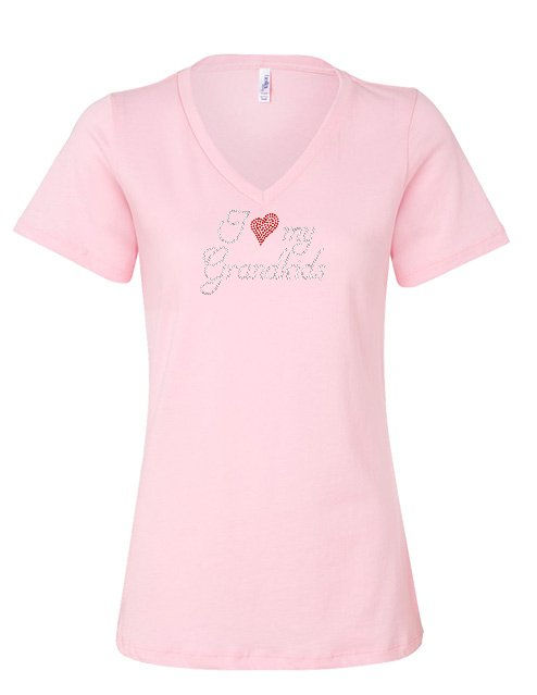 Thumbnail: I Love My Grandkids Rhinestone Shirt