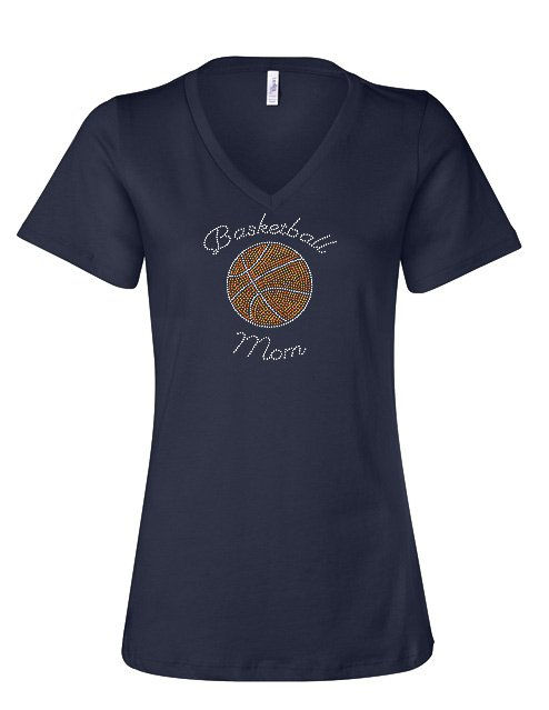 Thumbnail: Basketball Mom Rhinestone Shirt