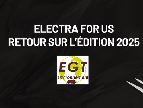 ELECTRA FOR US AVEC EGT - EDITION 2025