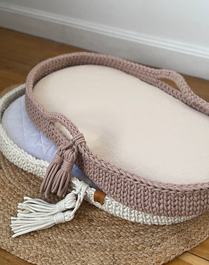 Panier à langer en crochet