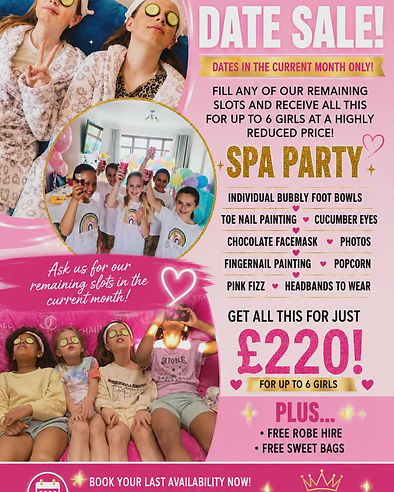 PAMPER PARTY