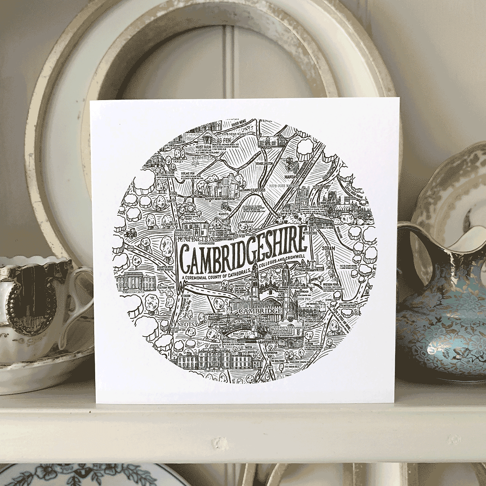 Regional Greetings Cards UK | James Illustrates