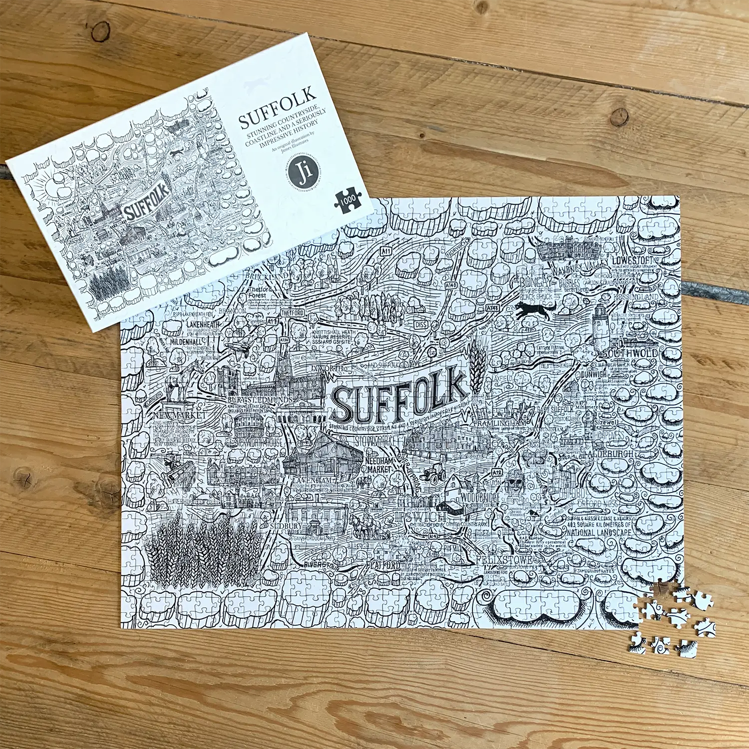 Suffolk jigsaw puzzle