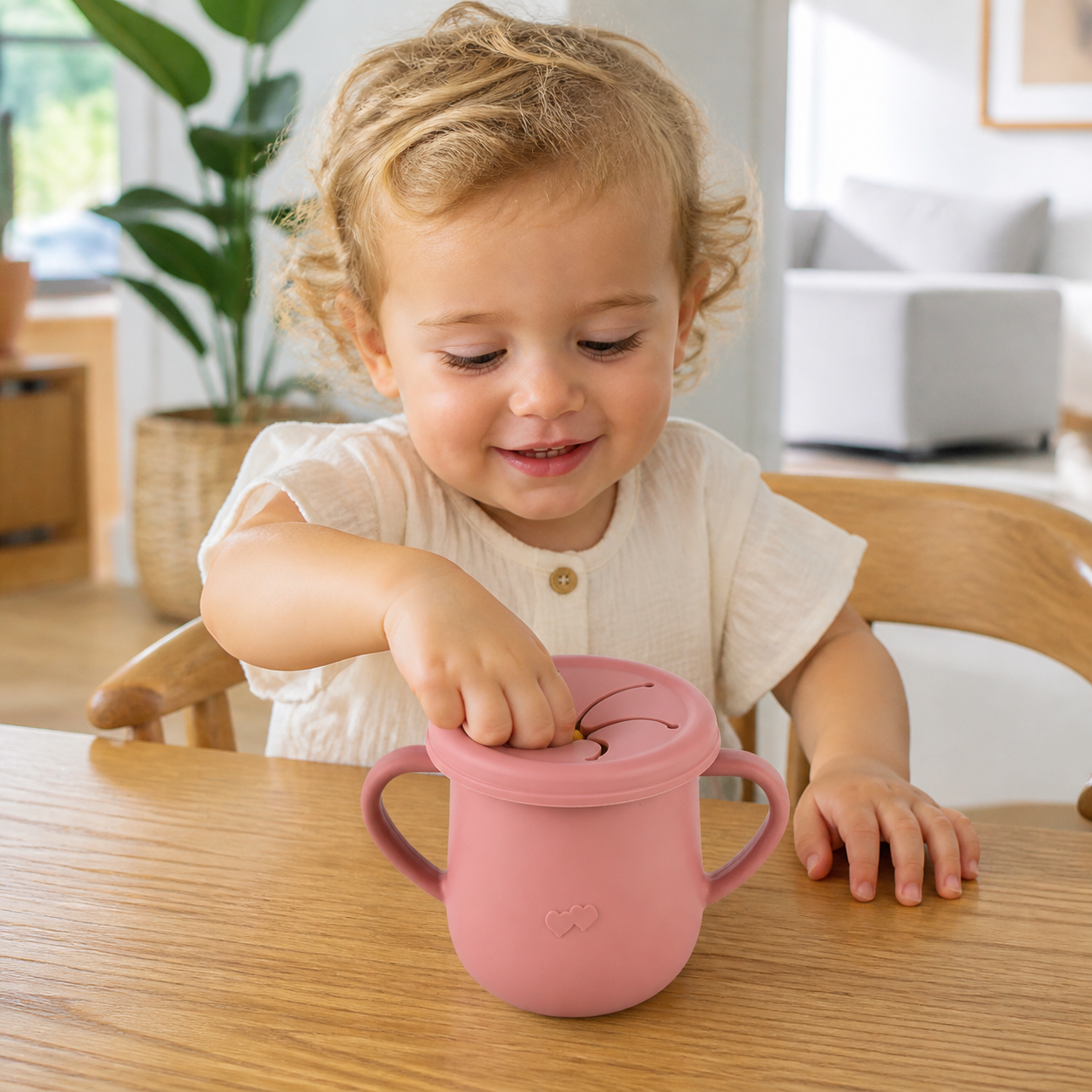 Baby Silicone Feeding Cups Portable Drinkware Sippy Food