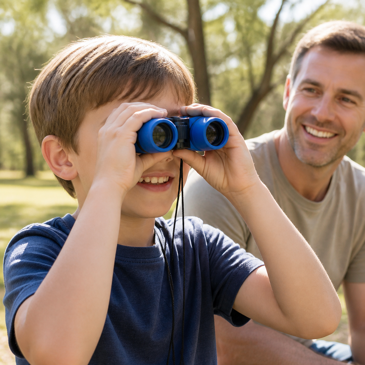 4x30 Kids Binocular Telescope Educational Learning Bird