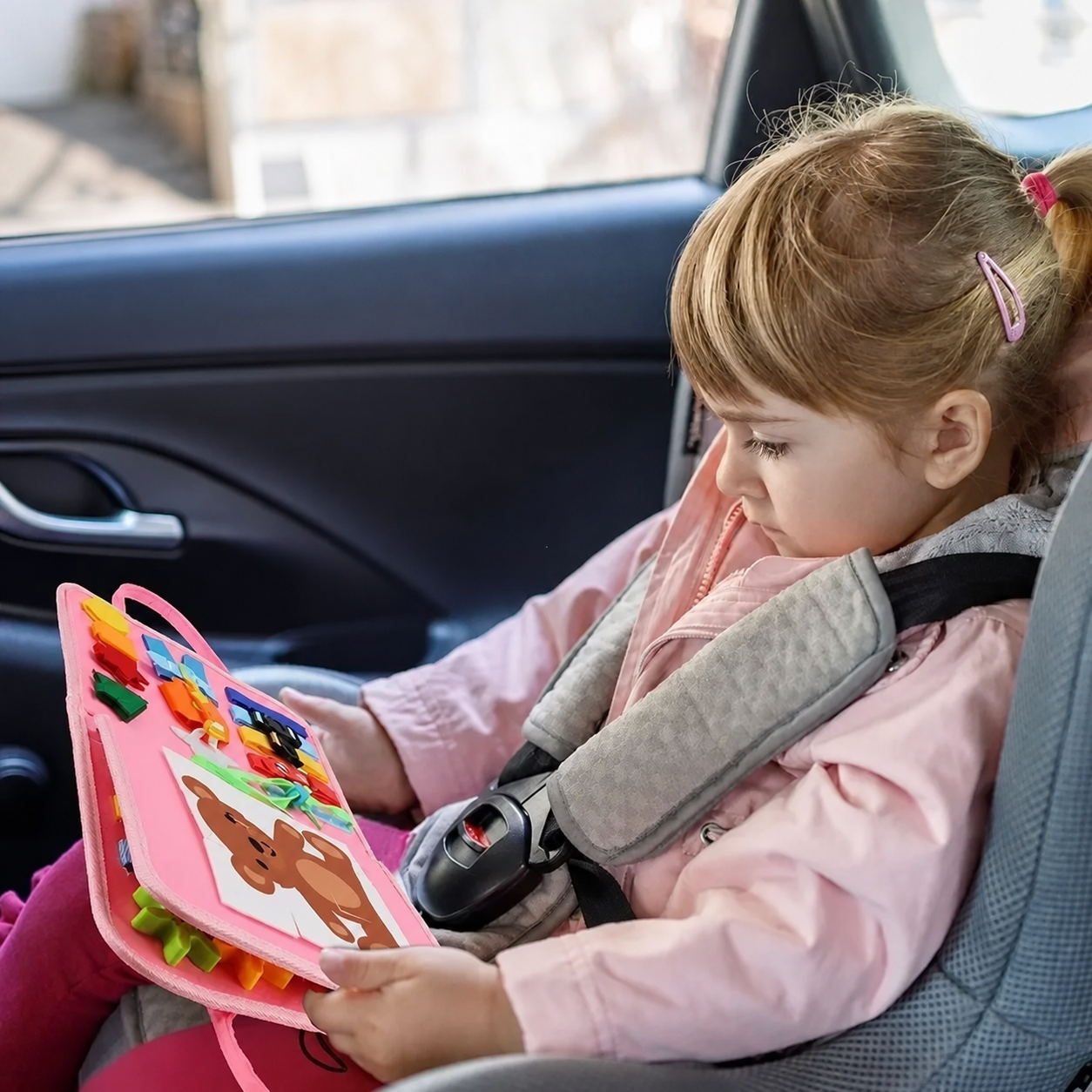 Montessori Kids Travel Toy Felt Activity Quiet Books
