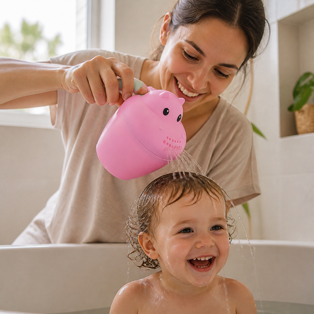 Baby Shampoo Rinser Durable Kids Rinse Cup Bath
