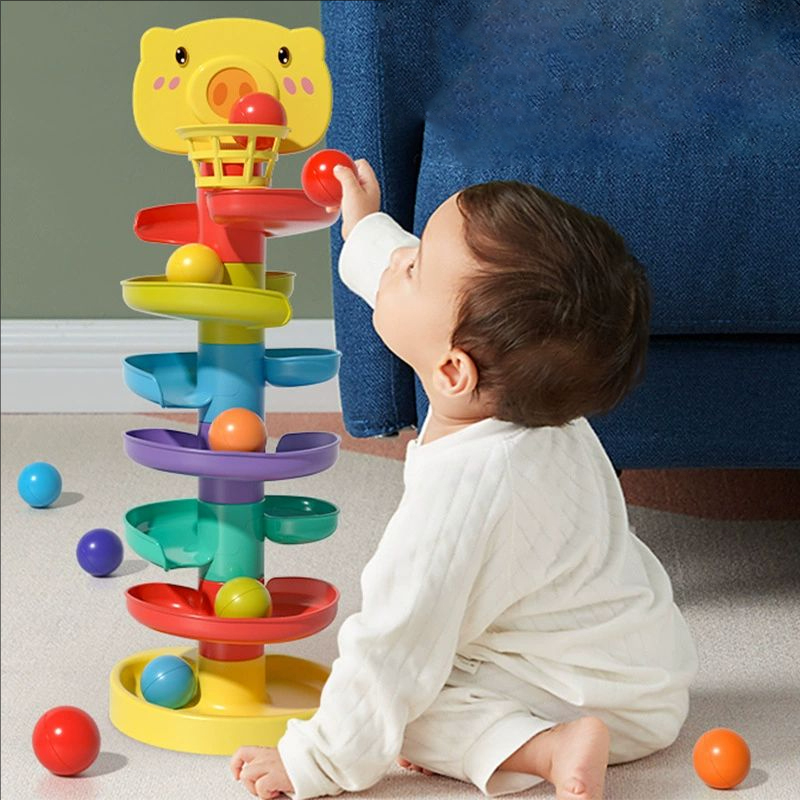 Baby Toy Ball Drop Toys Toddler 1-3y Rolling