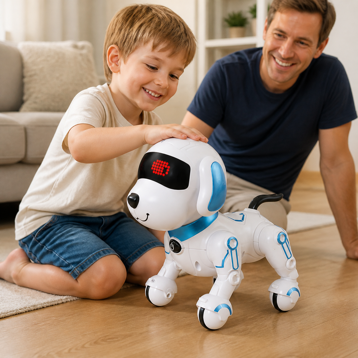 RC Robot Dog Electronic Stunt Pet Interactive Touch