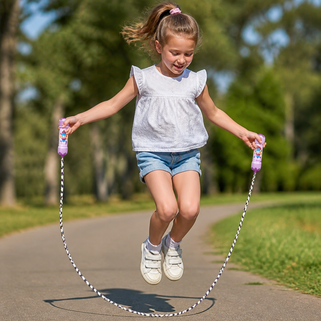 Children'S Sports Adjustable Cotton Rope Ropes Sport