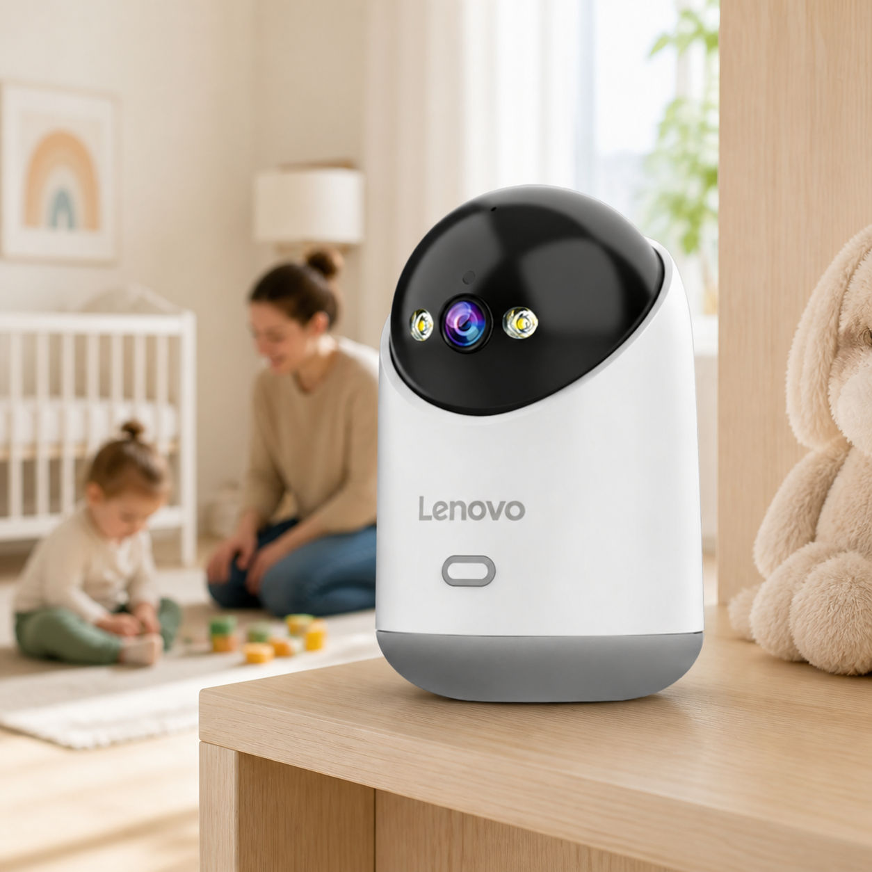 Lenovo 5mp 5g WiFi Camera Indoor Home Security