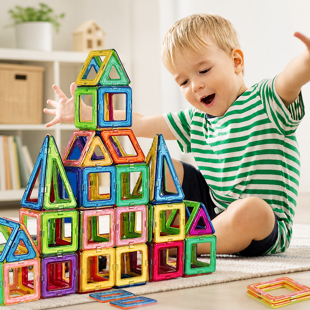 Magnetic Building Blocks Big Size Mini DIY Magnets