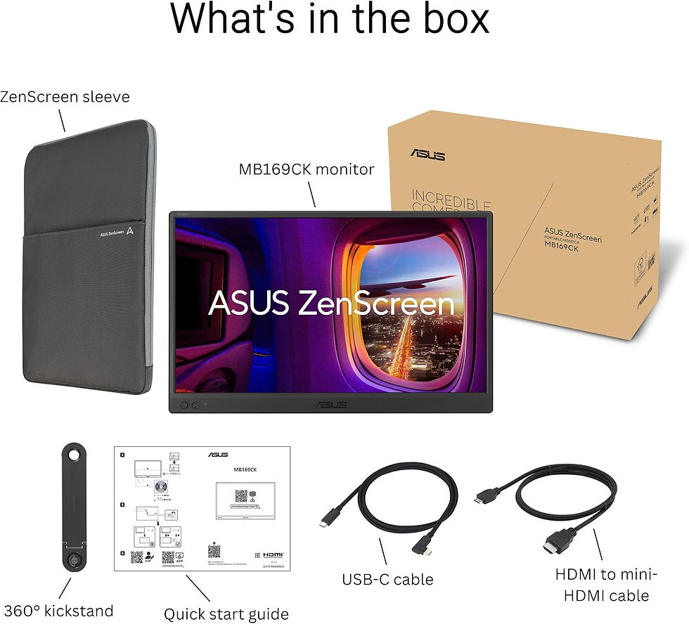 Miniatura: Monitor Portatil Pantalla Usb Tipo C Mac iPad Windows