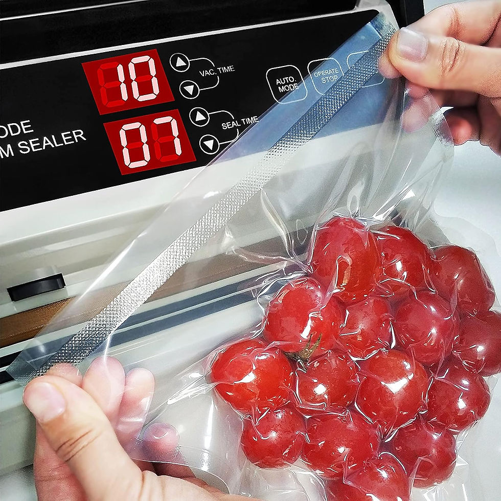 Miniatura: Empacadora Al Vacio De Bolsas Lisas Selladora Ajustable