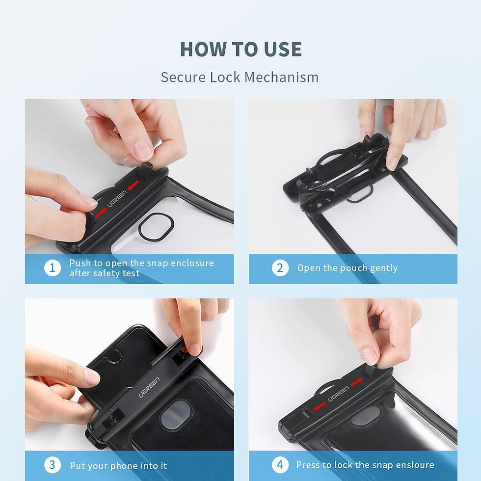 Miniatura: Funda Estuche Sumergible Impermeable Para Celular Original