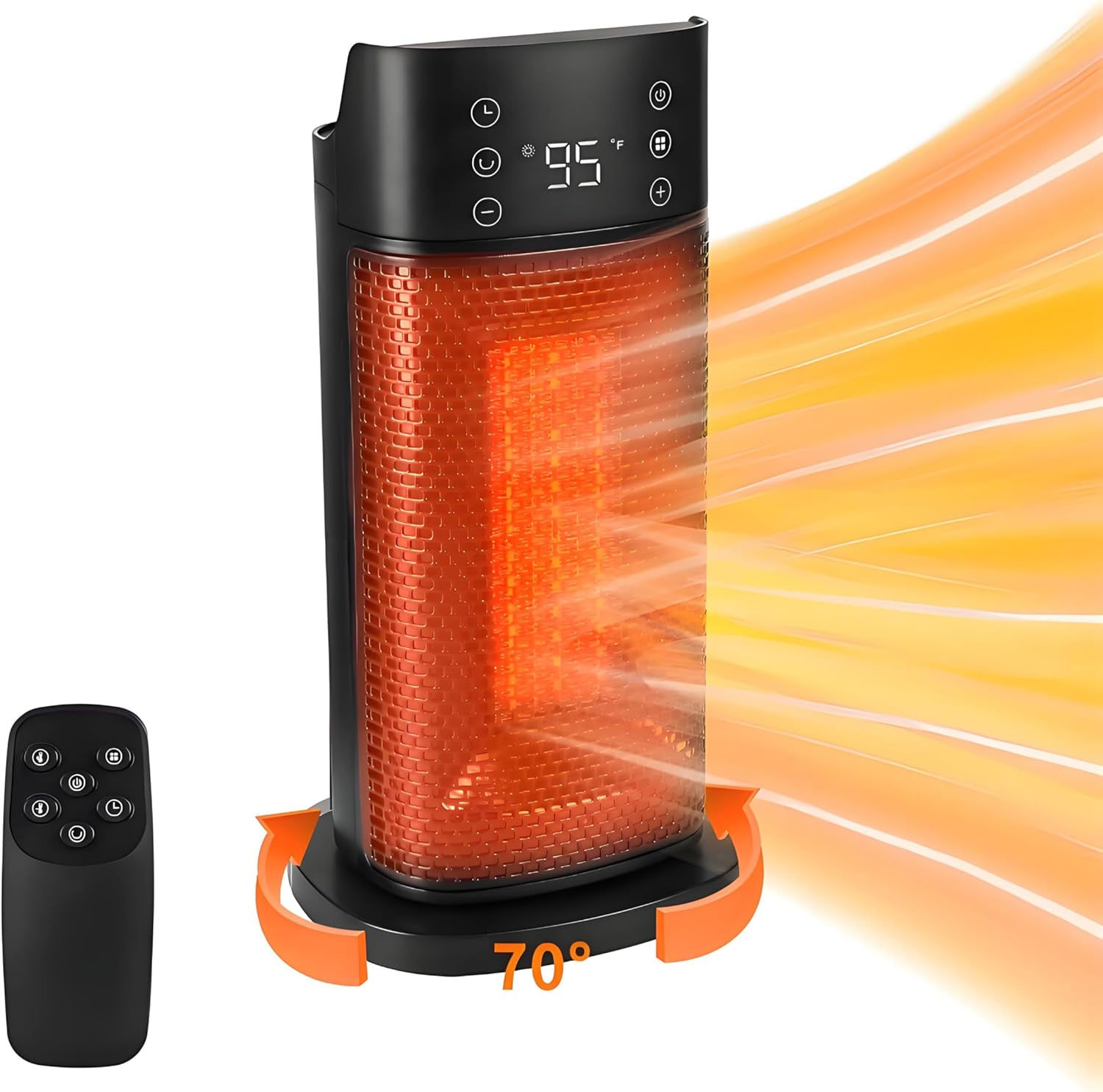 Calefactor Electrico Ambiente Portatil Calentador Silencioso