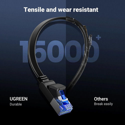 Miniatura: Cable Red Ethernet Rj45 Cat 8 Ugreen Blindado 7.6 Metros