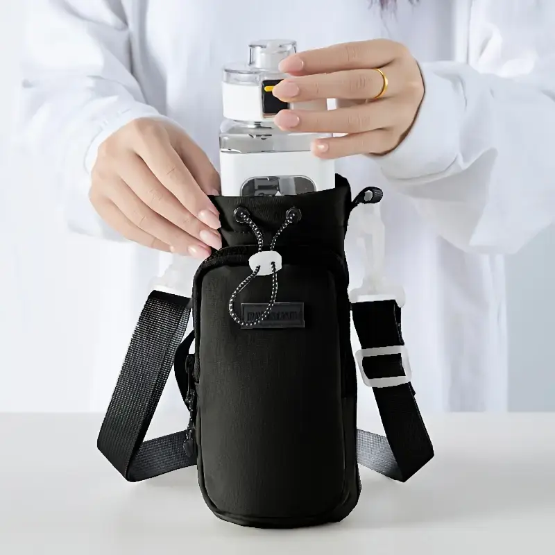 Miniatura: Funda Bolso Porta Botella Termo Accesorio Senderismo Camping