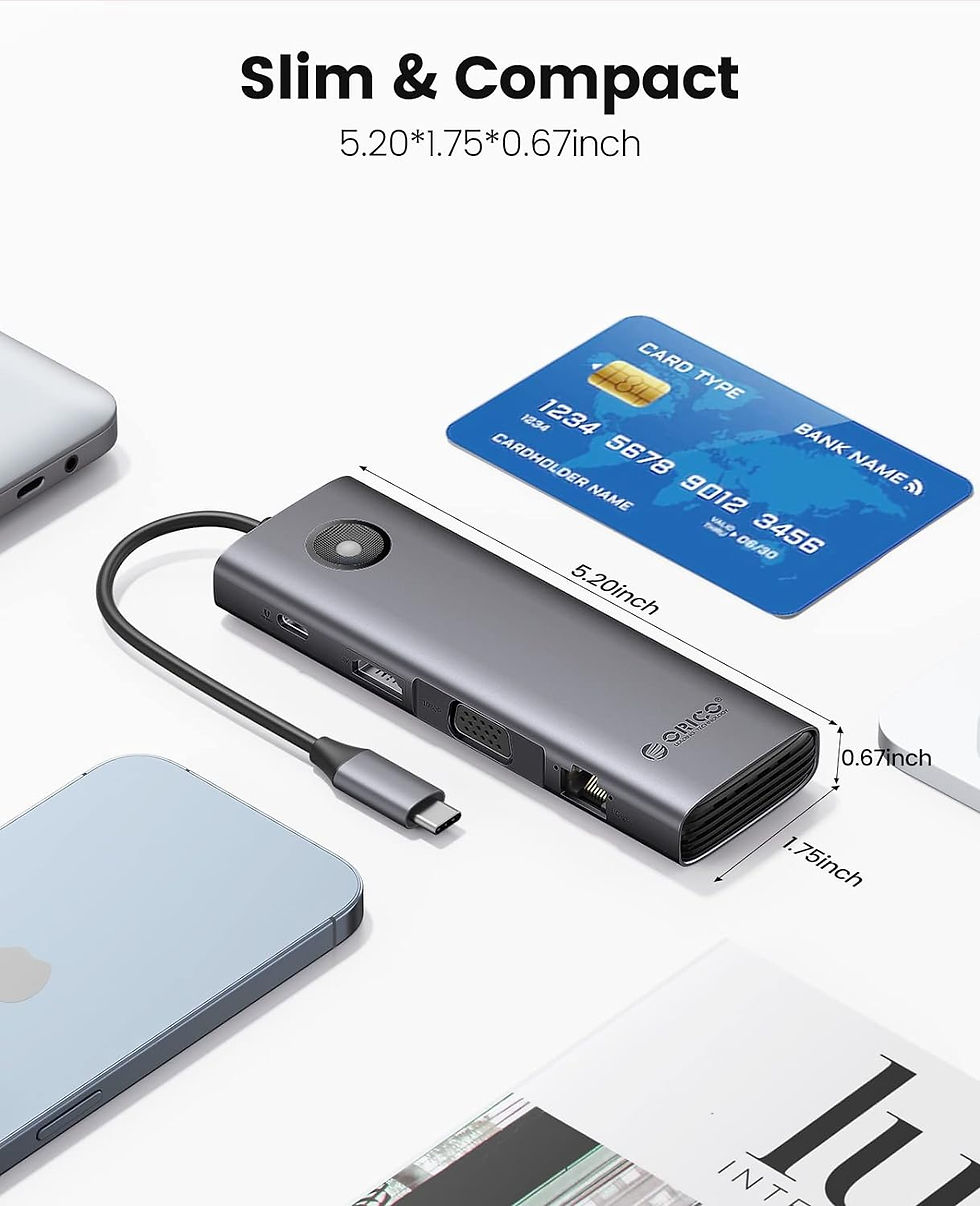 Miniatura: Adaptador Usb C A Hdmi Ethernet Usb Macbook Windows