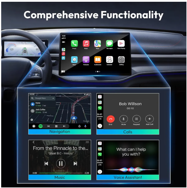 Miniatura: Adaptador Inalambrico Carplay Carro Convertidor Apple Android