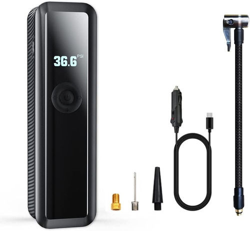 Compresor Aire Inflador Portatil Bomba Aire Carro Moto Bici